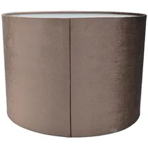 dasmöbelwerk Lampenschirm Zylinder E27 Ø 36 cm rund braun