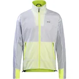 Gore Wear GOREWEAR Drive Jacke Herren, White/Neon Yellow, XL