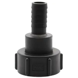 chengtud(cn) IBC Container-Adapter S60x6 Stutzen 1" (25 mm) schwarz