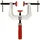 Bessey Kantenzwinge Stahl 80 mm rot