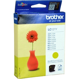 Brother LC-121 Y gelb