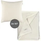 Esprit Wohndecke, Weiß, Textil, 140x190 cm, Oeko-Tex® Standard 100, Schlaftextilien, Bettwäsche, Tagesdecken