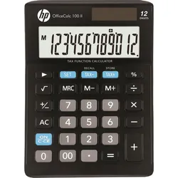 HP Tischrechner OfficeCalc 100II schwarz