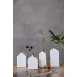 r√§der design Gartenhäuschen Vasen 4er Set