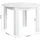 Homestyle4u Esstisch rund 106 x 76 cm weiß