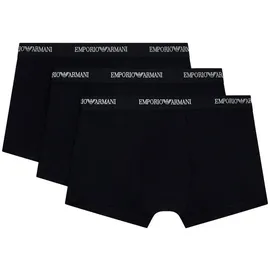 Emporio Armani Boxershorts schwarz/weiß M 3er Pack