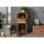 Massivmoebel24 Highboard 53 x 142 x 45 cm Wildeiche / Zerreiche geölt / Beige