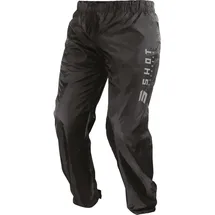 Shot Regenhose Unisex Schwarz XL