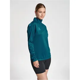 hummel Hmlcore XK Half Zip Sweat WOMAN, Blau Blue CORAL), XL