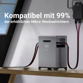 xoro solar SPS 2155 Balkonkraftwerkspeicher 2 kWh