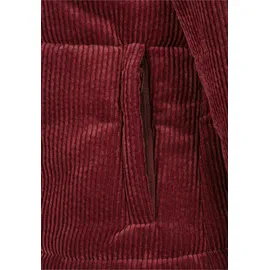 URBAN CLASSICS Corduroy Puffer Big Jacke Bordeaux 3XL