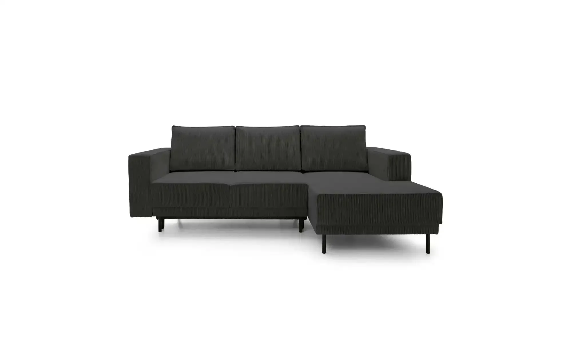 Selsey Ecksofa mit Schlaffunktion Rodario Mini , grau , Maße (cm): B: 241 H: 90