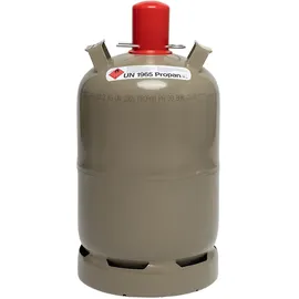 S&E Gasflasche 11 kg Stahl beige