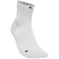 Bauerfeind Herren Run Ultralight Mid Cut Socks weiß