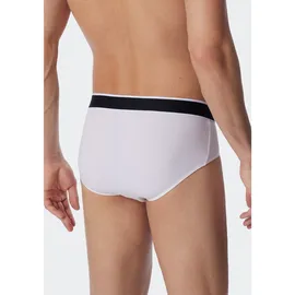 SCHIESSER Rioslip unifarben Weiß XL 3er Pack