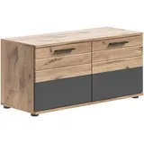 INOSIGN Riga 90 x 45 x 37 cm grau / grau matt