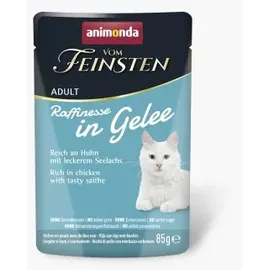 Animonda Raffinesse in Gelee Adult reich an Huhn mit Seelachs 24 x 85 g