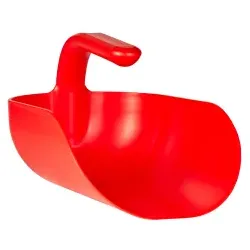 Vikan Ergonomische Handschaufel, 2 Liter 56714 , Farbe: rot