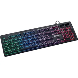 SANDBERG Tastatur - hinterleuchtet - USB - QWERTY