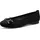 Jana Damen 8-22166-45 Ballerina, Schwarz, 39 EU