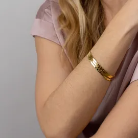 AILORIA ÉMOTION Armreif Set silber Edelstahl Größe onesize