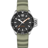 Hamilton Khaki Navy Frogman Auto 41mm H77455331 - schwarz,grün,mit Wellenoptik - 41mm