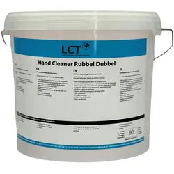 LCT Hand Cleaner Rubbel Dubbel feuchte, perforierte Reinigungstücher fusselfrei Inhalt: 90 Tücher -  Citrusduft Feuchttücher desinfizierend