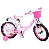 TPFSports Ashley Kinderfahrrad - Mädchen 16 Zoll - Rücktritt + Handbremse - Rosa