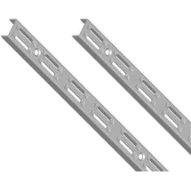 diy element-system gmbh ELEMENT SYSTEM Classic Wandschiene 10001 500 mm Stahl silberfarbig