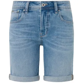 Pepe Jeans Damen SLIM SHORT MW«, Blau