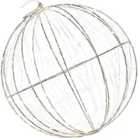 Konstsmide 1794-333 LED-Fensterbild Ball Warmweiß LED Silber EEK: G (A - G)