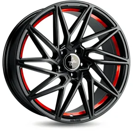 Keskin Tuning KT20 8,5 x 19 5 x 108 ET45 Matt Black Red Inside