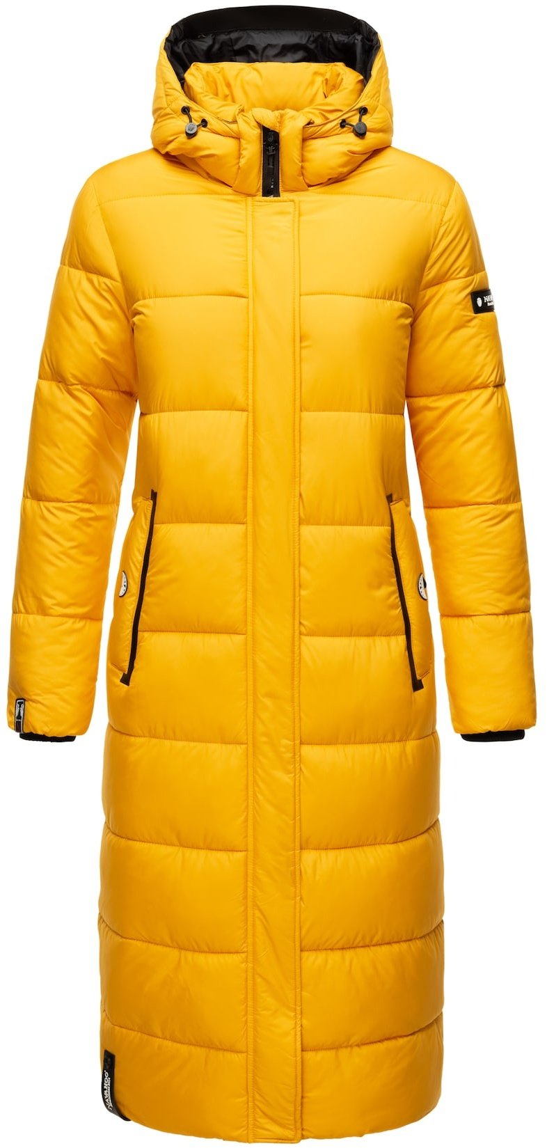 NAVAHOO Damen Steppmantel zeitloser Winterparka mit abnehmbarer Kapuze Isalie