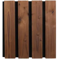 kosche holzwerkstoffe gmbh & co.kg Akustikpaneel HydroLine Braun 2 St. 238 x 56,1 x 2,5 cm