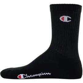Champion Unisex Füßlinge 3er Pack Grau/Schwarz/Weiß 43-46