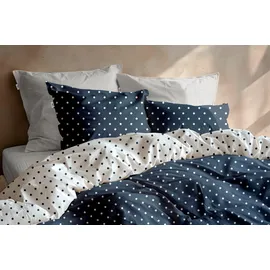 Zo Home Punta Di Cotone Blau 135 x 200 cm + 2 x 80 x 80 cm