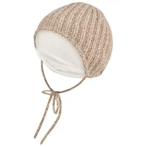 Sterntaler Strickmütze Lambswool in mittelbraun | Gr.: 45 cm