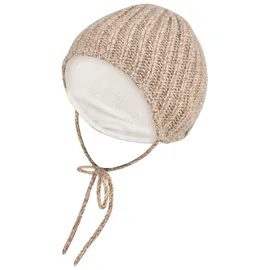 Sterntaler Strickmütze Lambswool in mittelbraun | Gr.: 45 cm