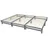 Homestyle4u Familienbett 270 x 200 cm Grau