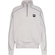 Nike Sweatshirt 1/4-Zip Light Bone/Schwarz 2XL