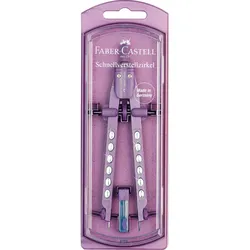 FABER-CASTELL Schnellverstellzirkel FACTORY SPARKLE violett