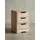 KADIMA DESIGN Nachtschrank Kadima 31 x 31 x 49 cm Beige