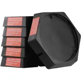 Vevor Nivellierpads für Wohnmobile, Runde 9-Zoll-Landefüße, Fest angebrachte Wagenheberstabilisatoren, Gummi-Wagenheberpads, 2268 kg Kapazität pro Wohnmobil-Wagenheberpad