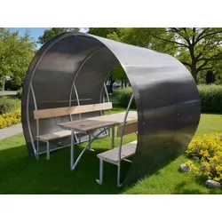 Gartenpavillon TOKIO 6mm 3m