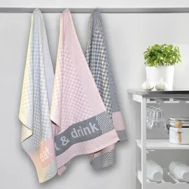 Dyckhoff Geschirrtuch Eat & drink' 50 x 70 cm