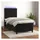 vidaXL Boxspringbett 100 x 200 cm Schwarz