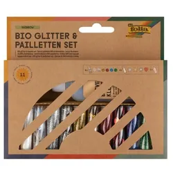 folia Glitter- & Pailletten-Set »BIO«