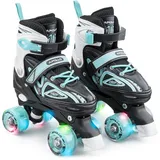 Apollo Super Quad X Pro' verstellbare Rollschuhe Mint | Gr.: (35-38)