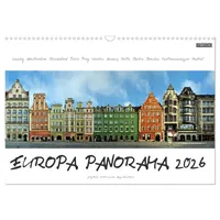 Calvendo Europa Panorama 2026 (Wandkalender 2026 DIN A3 quer)