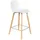 ZUIVER Albert Kuip Barhocker, höhe 65 cm, weiß